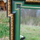 Art Nouveau wall mirror 79x127cm