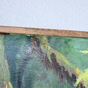 Oil painting "jungle" forest landscape