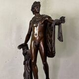 Apollo Belvedere, bronze after the antique, foundry mark, Jaboeuf and Rouard, Paris