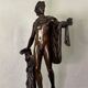 Apollo Belvedere, bronze after the antique, foundry mark, Jaboeuf and Rouard, Paris