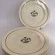 6 assiettes plates modèle Marnoz - E.Charbonnier Salins