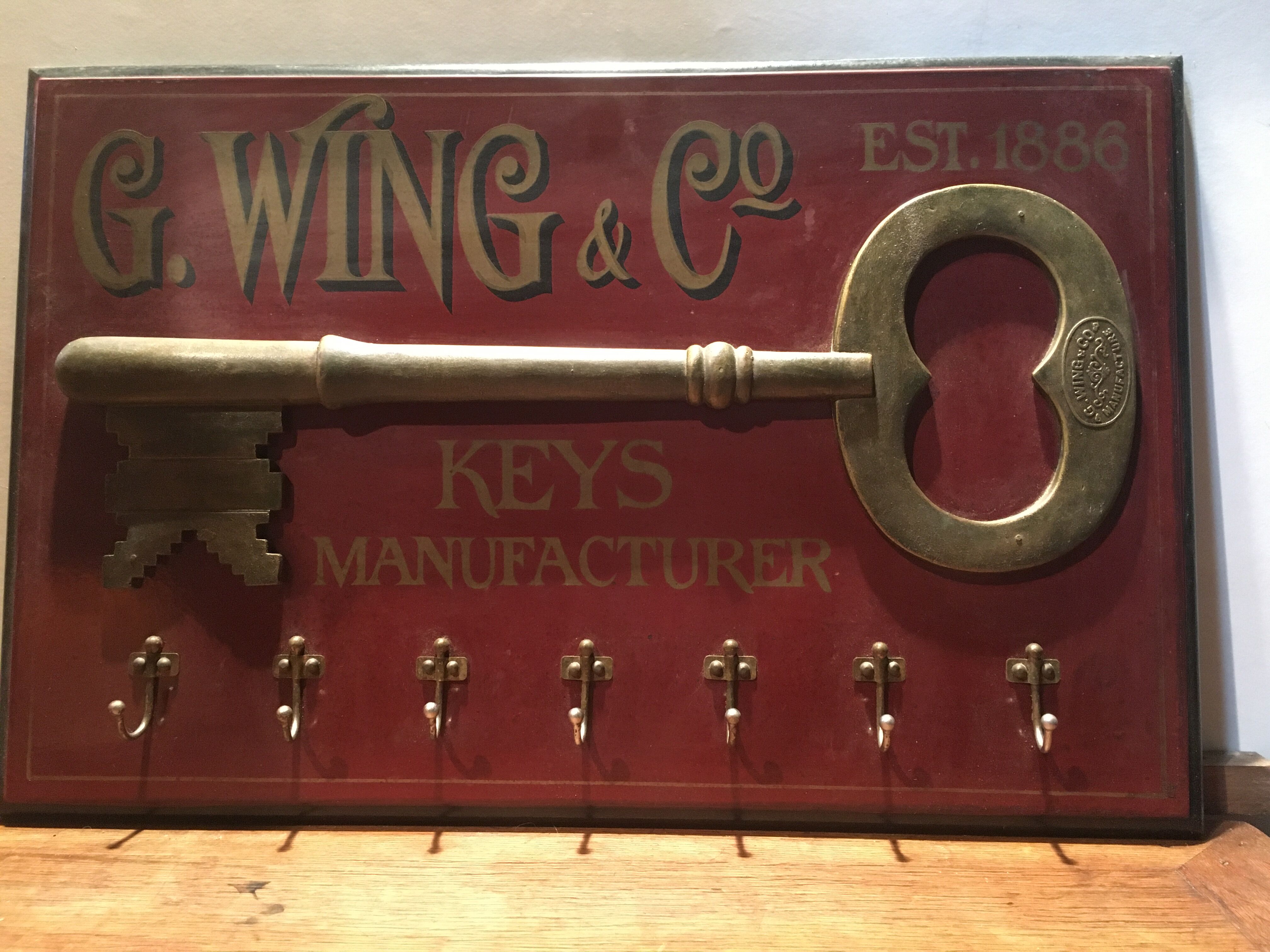 Patère porte clés "country corner"