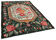 Moldovian rose kilim 278 x 187 cm