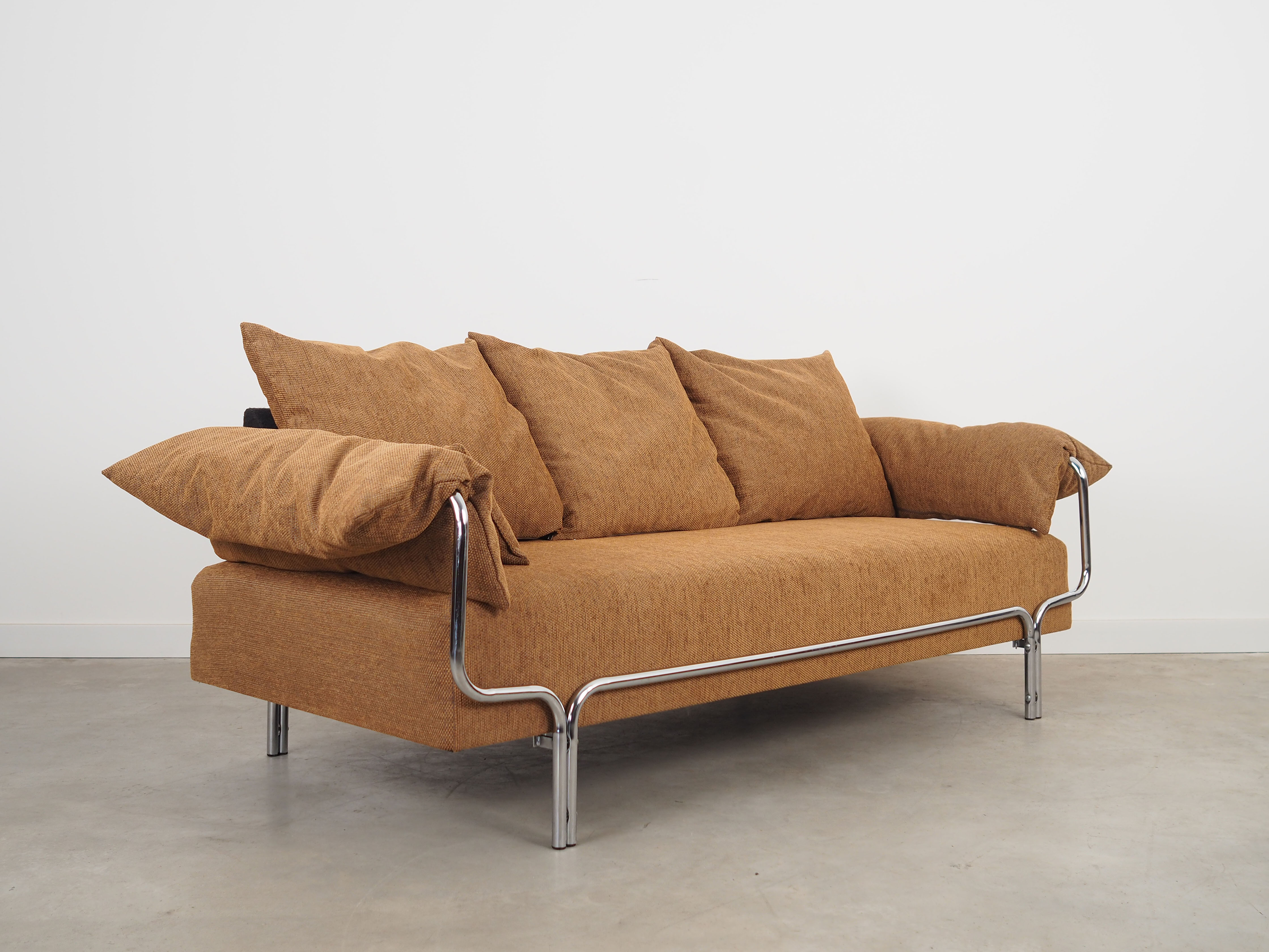 Brown sofa, Danish design, 1970s, production: Denmark