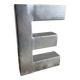 Metal sign letter E