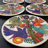 Set of 5 Acapulco plates by Villeroy & Boch