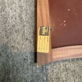 Scandinavian teak mirror from the 1960s