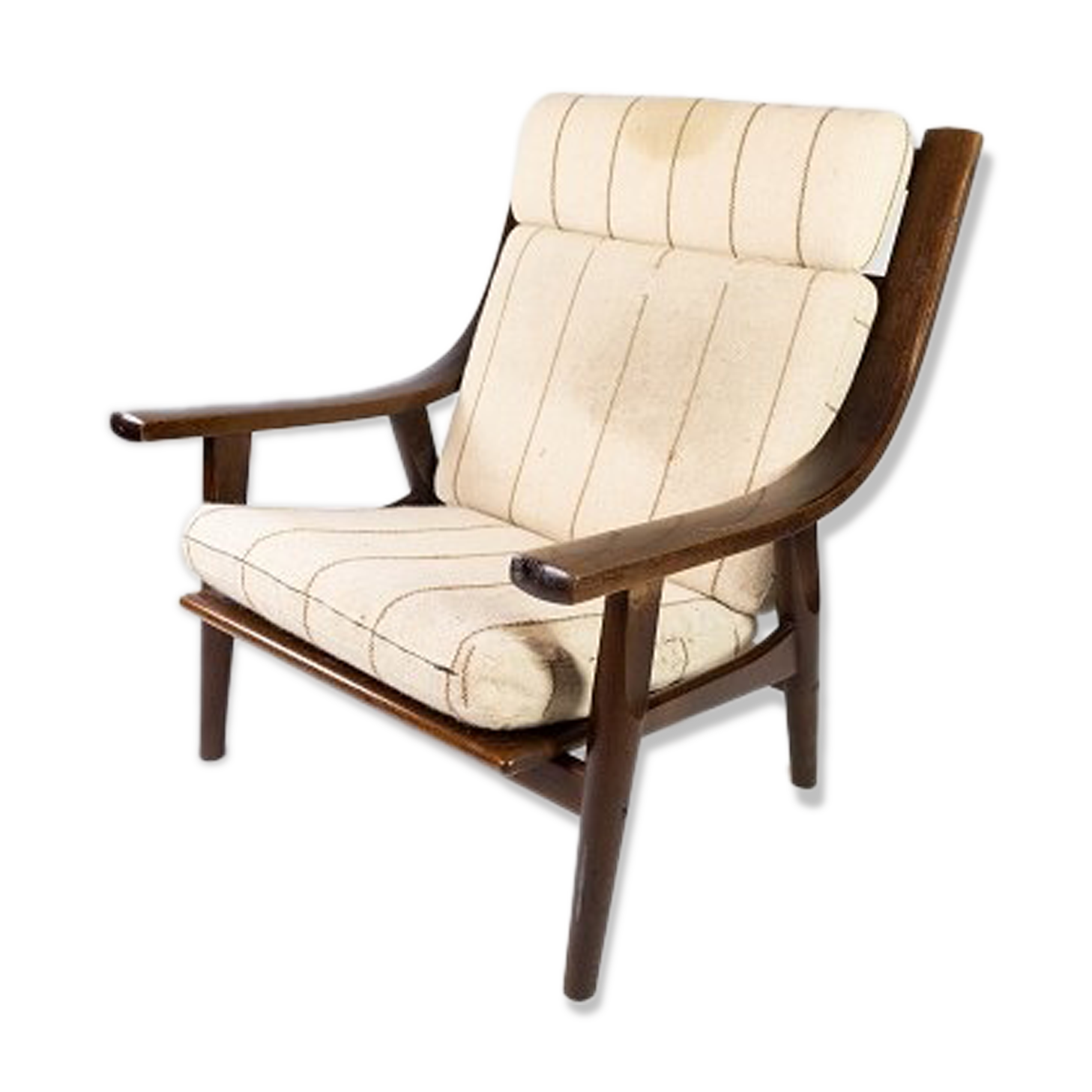 Oak armchair Hans J. Wegner made by Getama 60