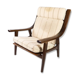 Fauteuil en chêne Hans J. Wegner fabriqué par Getama 60