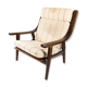 Fauteuil en chêne Hans J. Wegner fabriqué par Getama 60