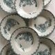 Lot of 8 hollow iron earth plates