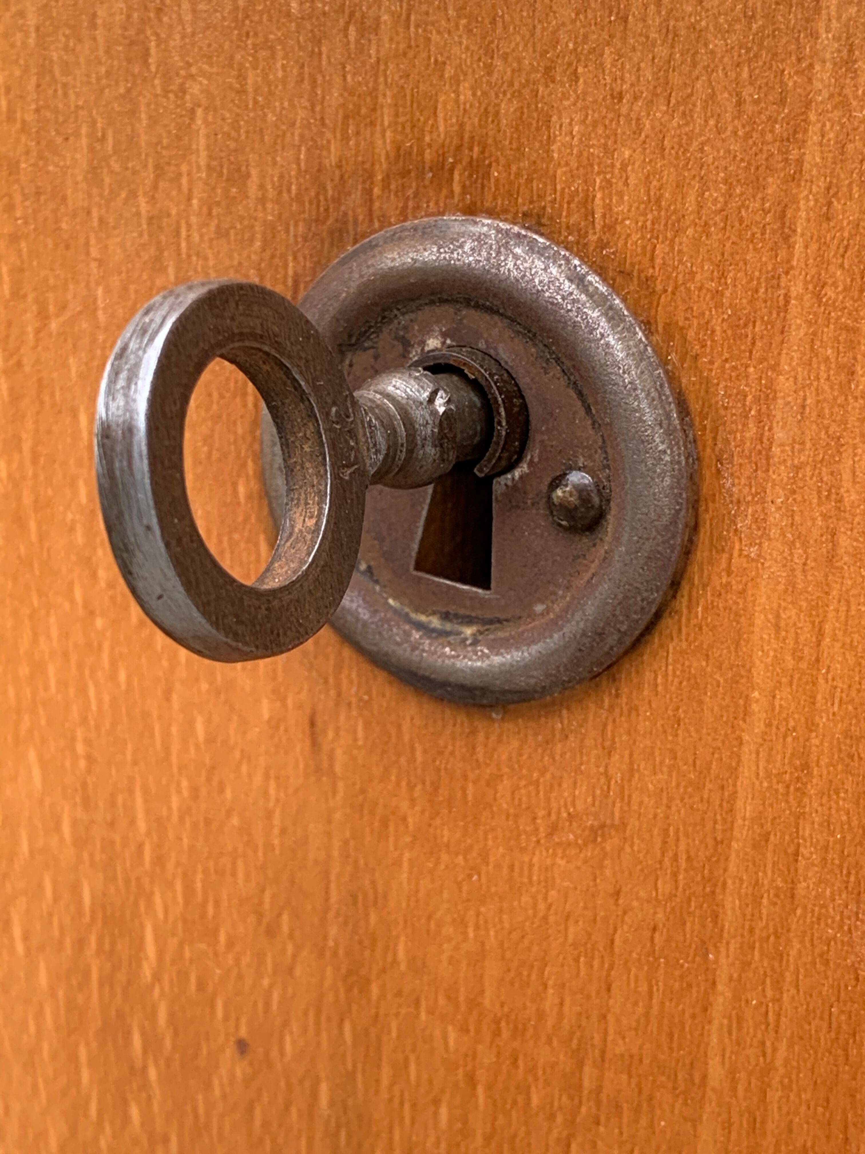 Primary school glass cabinet 1950