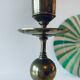 Brass ball bougeoir