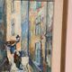 Original Swedish Oil on Panel – “Gamla Stan” (Old Town) by Emil Hellbom