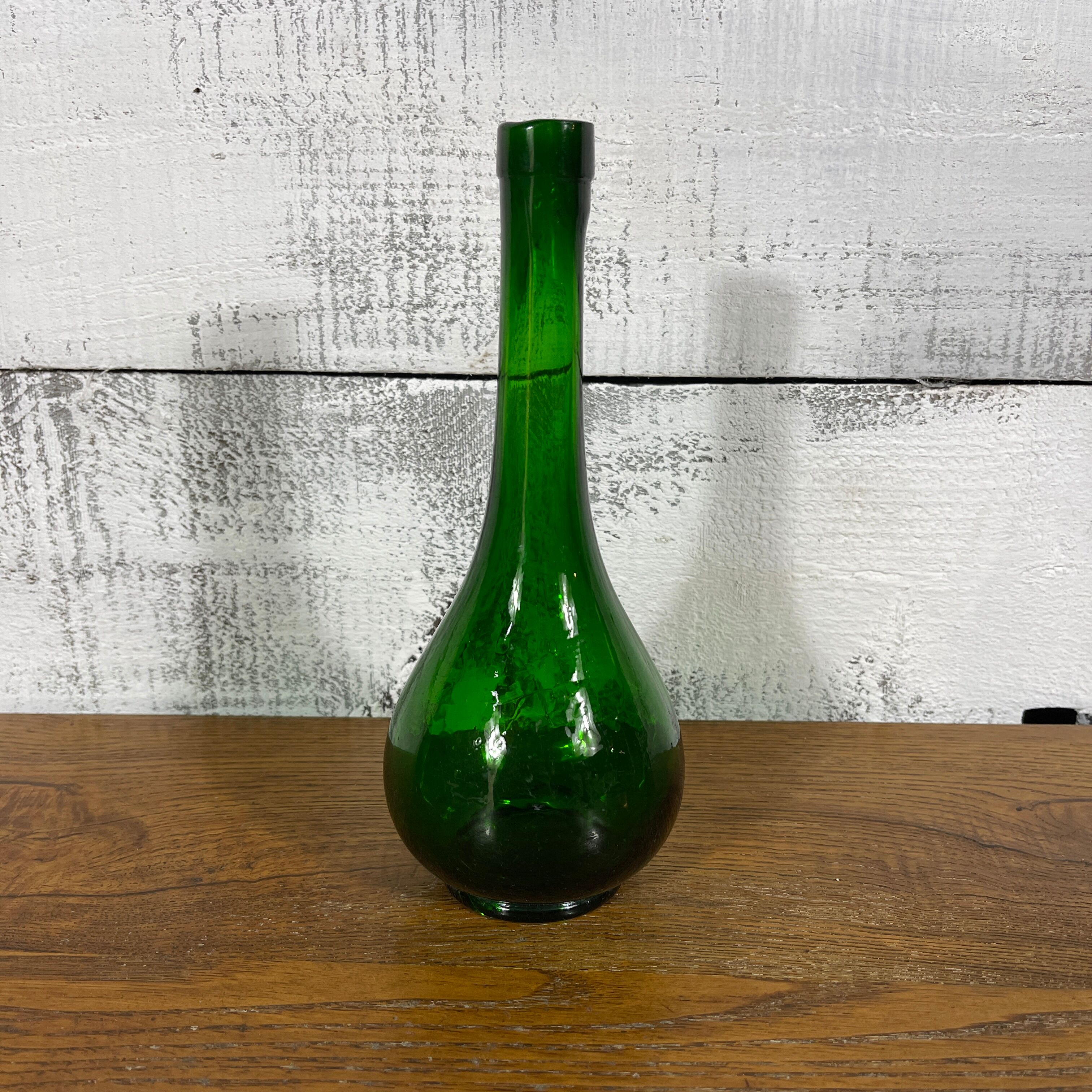 Green decorative bottle
