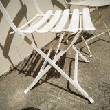 Paire de chaises de jardin anciennes