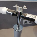 Metal mushroom lamp and Unilux glass