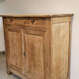 Old sideboard Parisian vintage wooden furniture