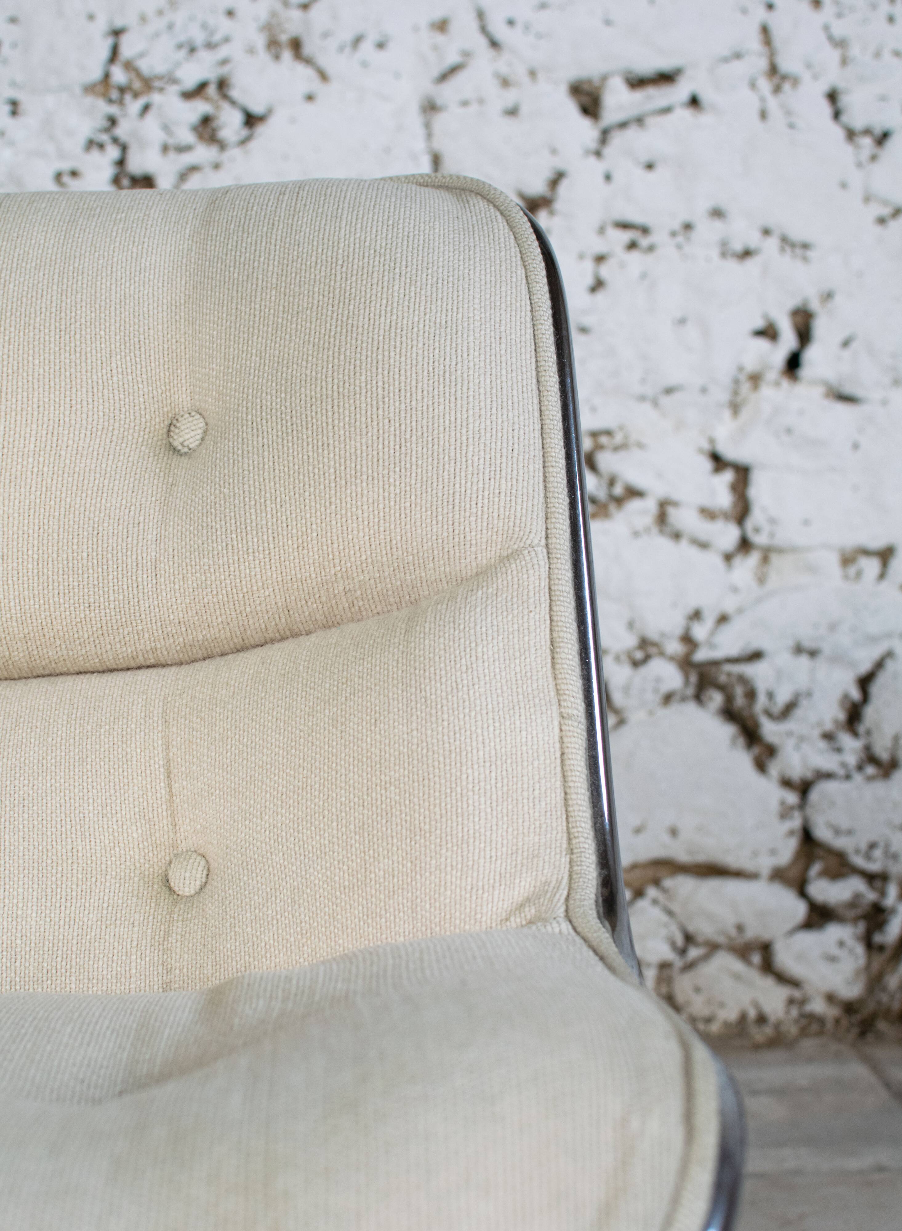 Fauteuil executive Charles Pollock pour Knoll, 1960