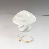 1970s Murano Glass Mushroom Table Lamp by Carlo Nason for Mazzega