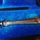 Solid silver serving shovel, 1st grade. Louis XV / Art Nouveau style