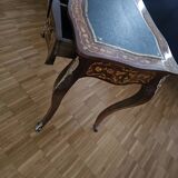 Handmade Baroque-style desk with 3 drawers - St. Petersburg office furniture