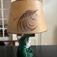 1950s ceramic bird lamp