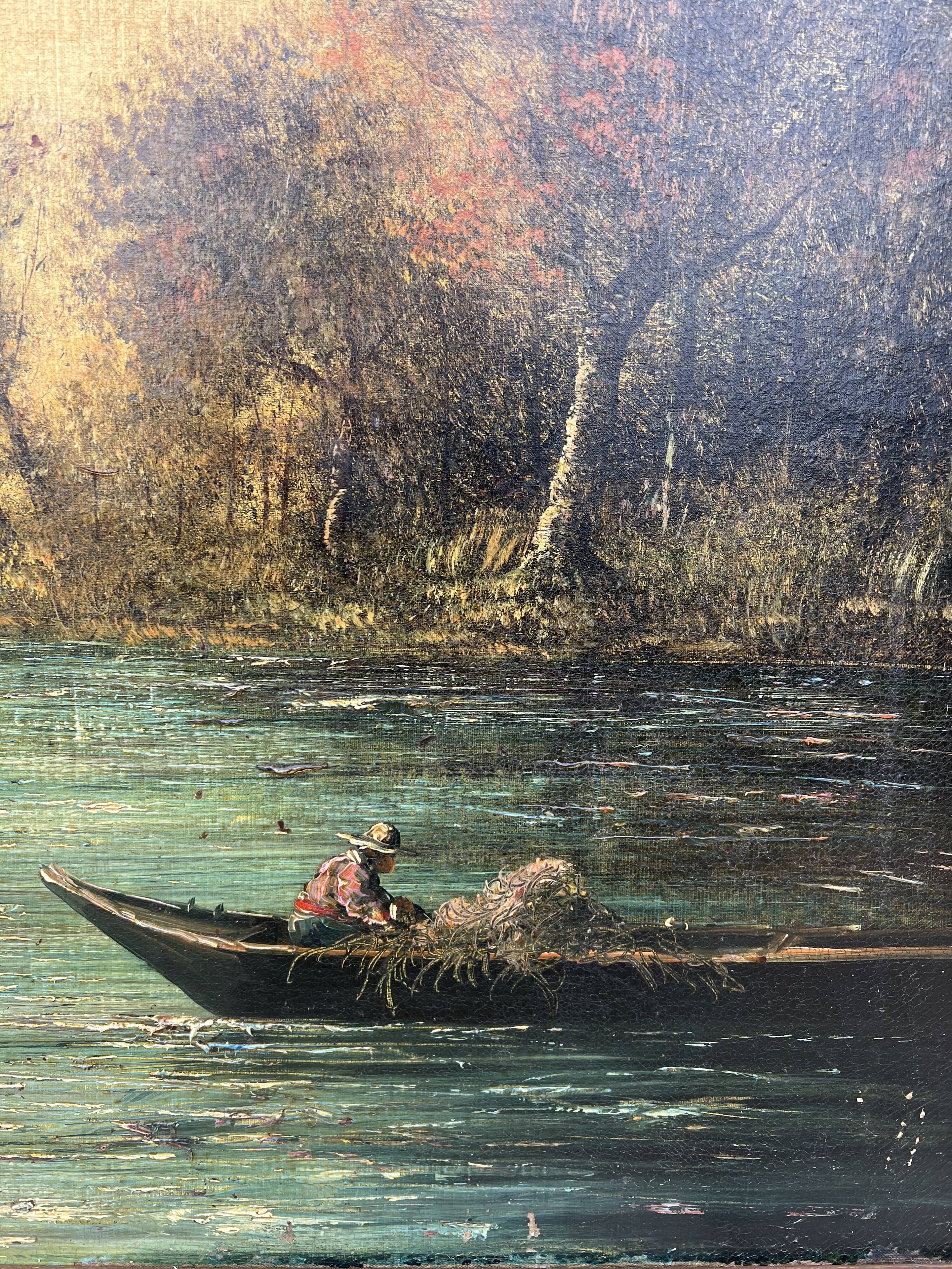 Huile sur toile René Gourdon