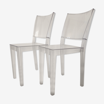 Lot de deux chaises La Marie de Philippe Starck pou Kartell