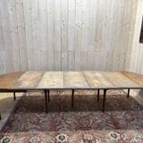 Table ovale en merisier 25 personnes