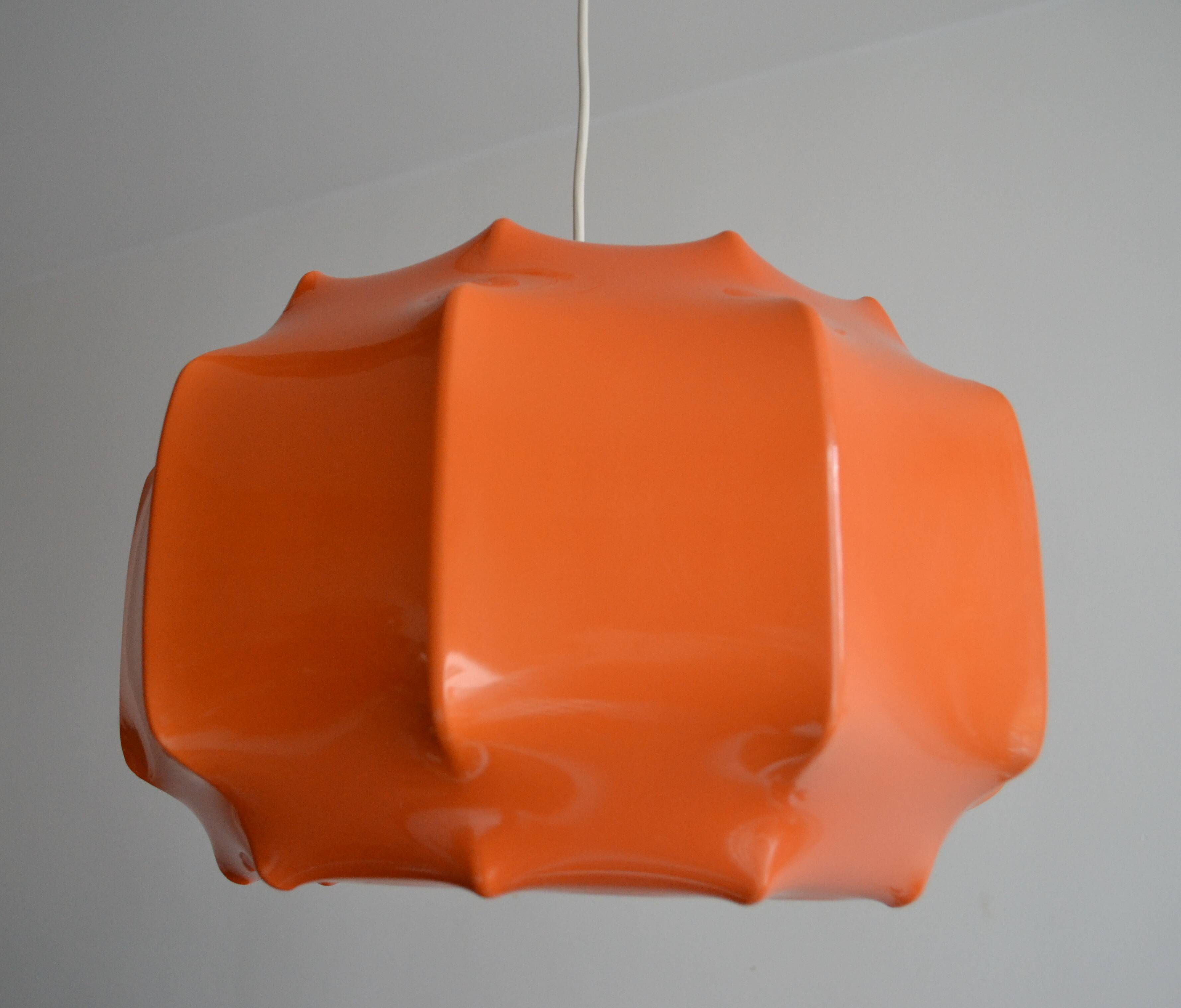 Suspension cocoon orange 70s