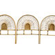 Set of 3 rattan headboards, France 60s