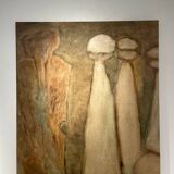 Painting "The Silhouettes" Miklos Bokor