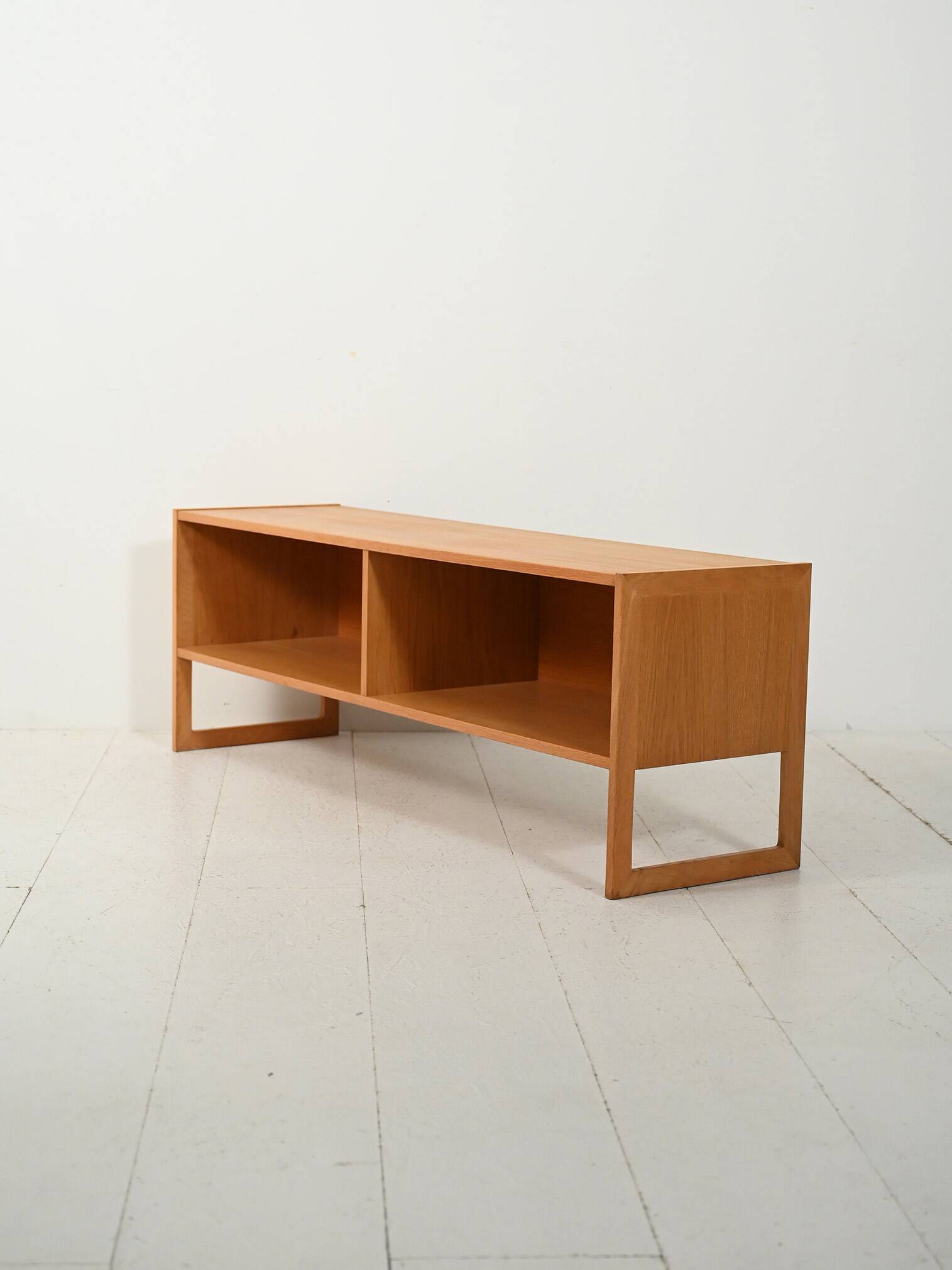 1960s oak TV stand by Arne Wahl Iversen