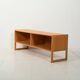 1960s oak TV stand by Arne Wahl Iversen