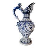 salt-glazed stoneware jug in German style, made by the prestigious house