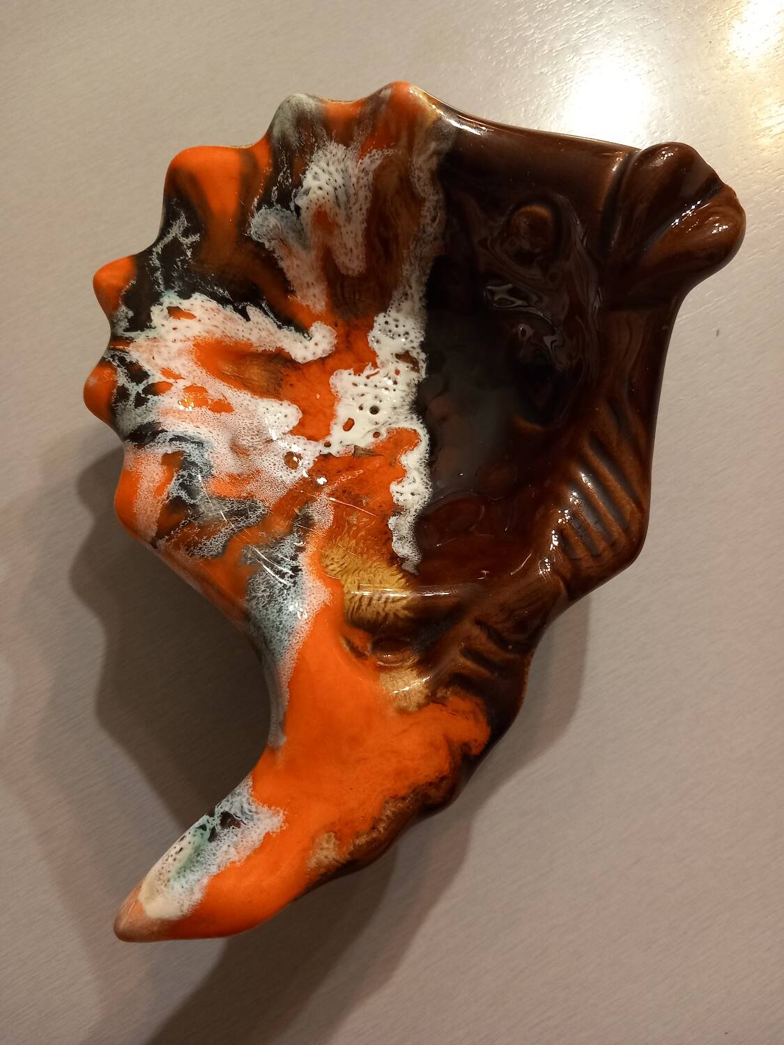 Vallauris ceramic ashtray or empty pocket