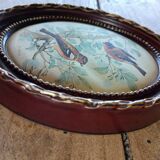 Miniature painting on silk