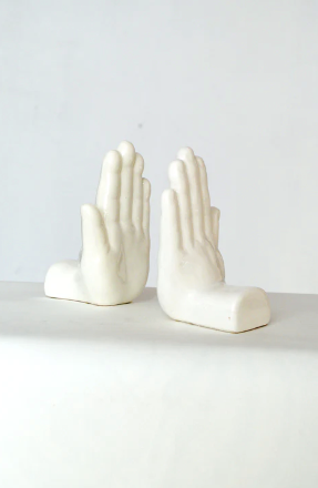 Pair of ceramic handends