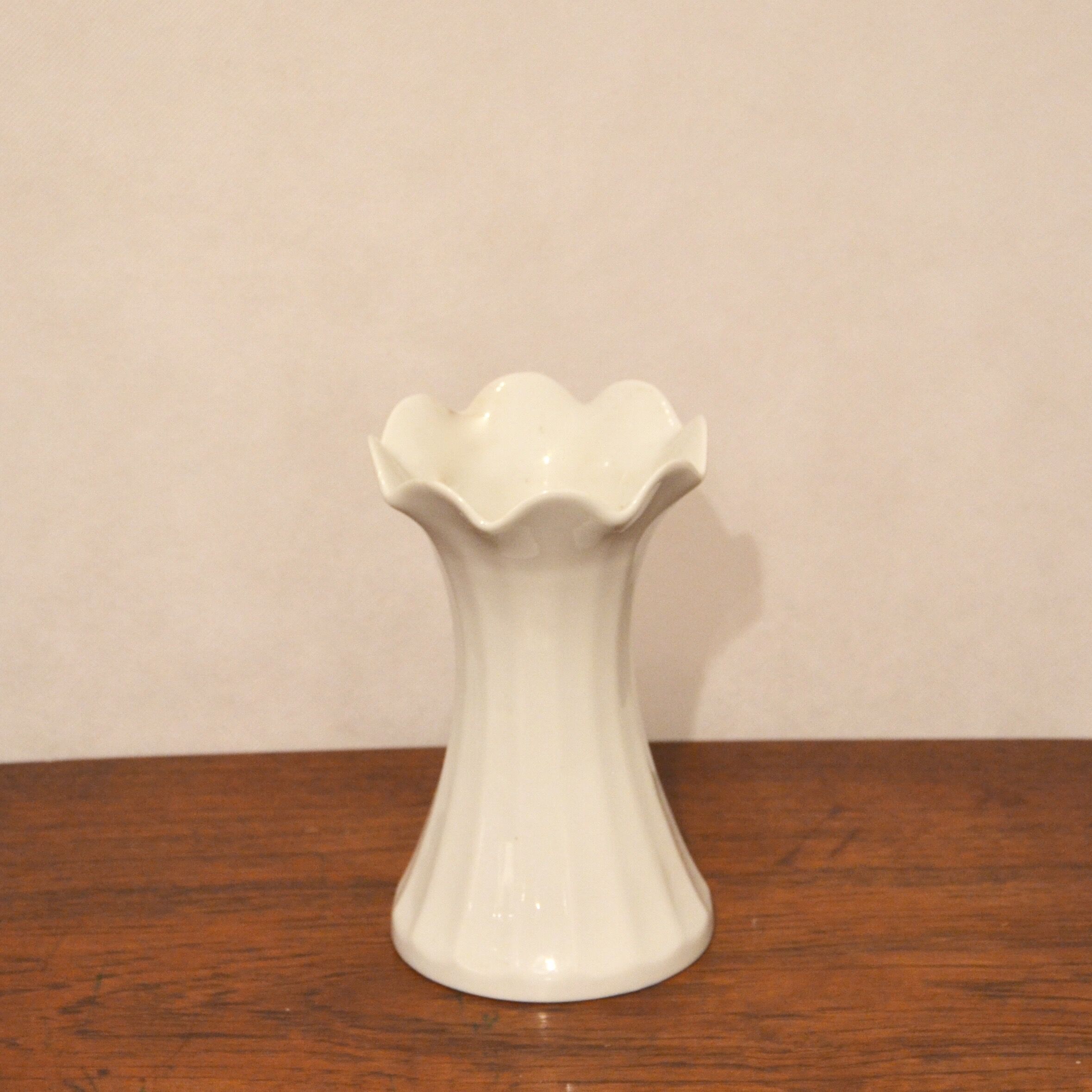 Pair of white porcelain