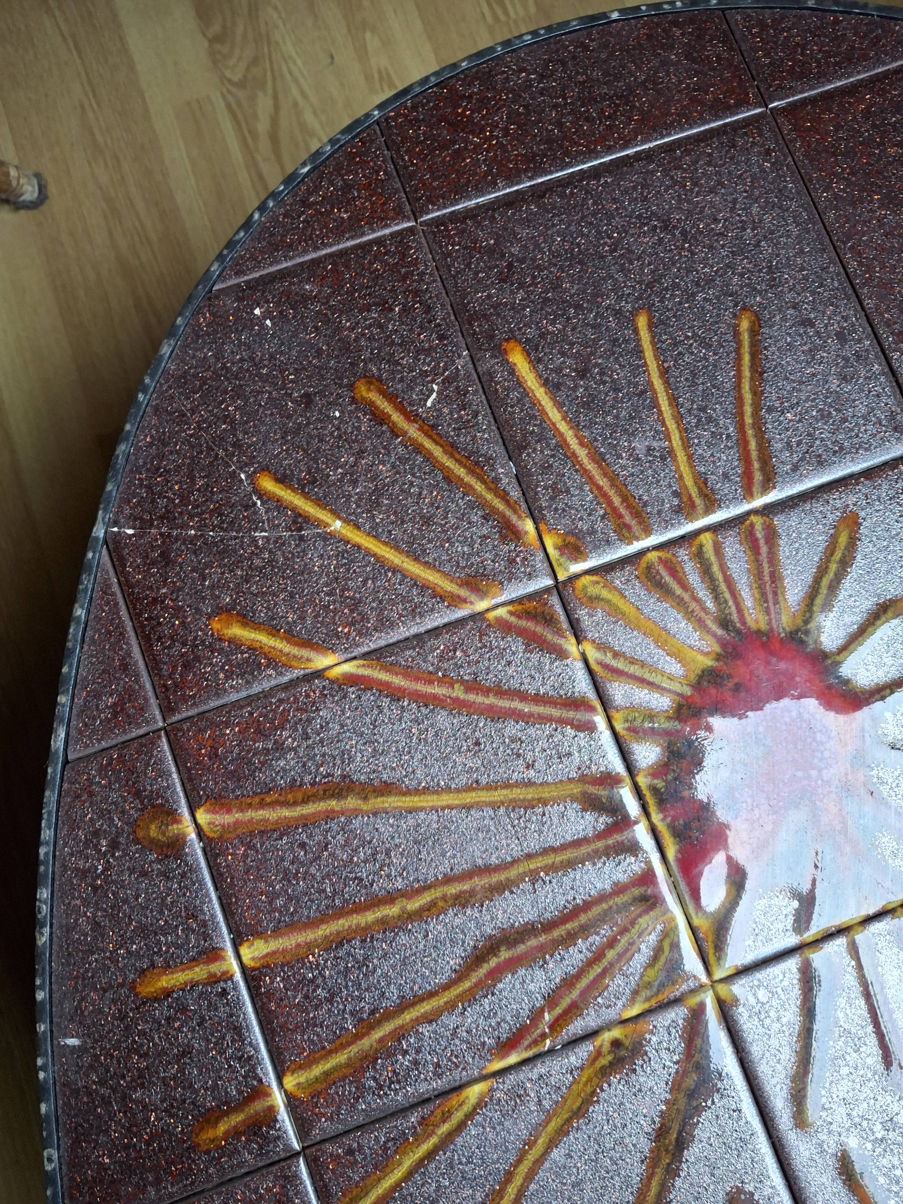 Table basse Atelier La Roue Vallauris