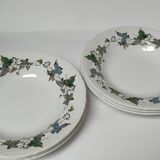 Royal China Vigo porcelain soup plates