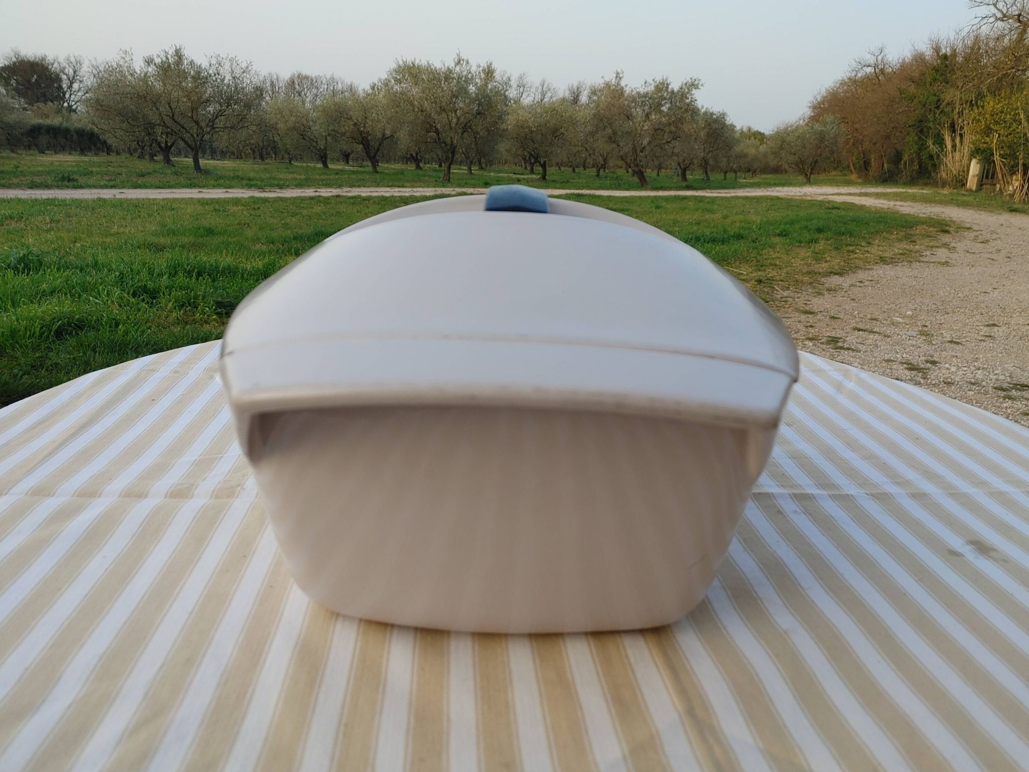 Cocotte Le Creuset 5.5 l Raymond Loewy vintage design 1970
