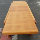 Table de salle à manger en orme 1970