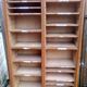 Cabinet to curtain, double, of the 1950s