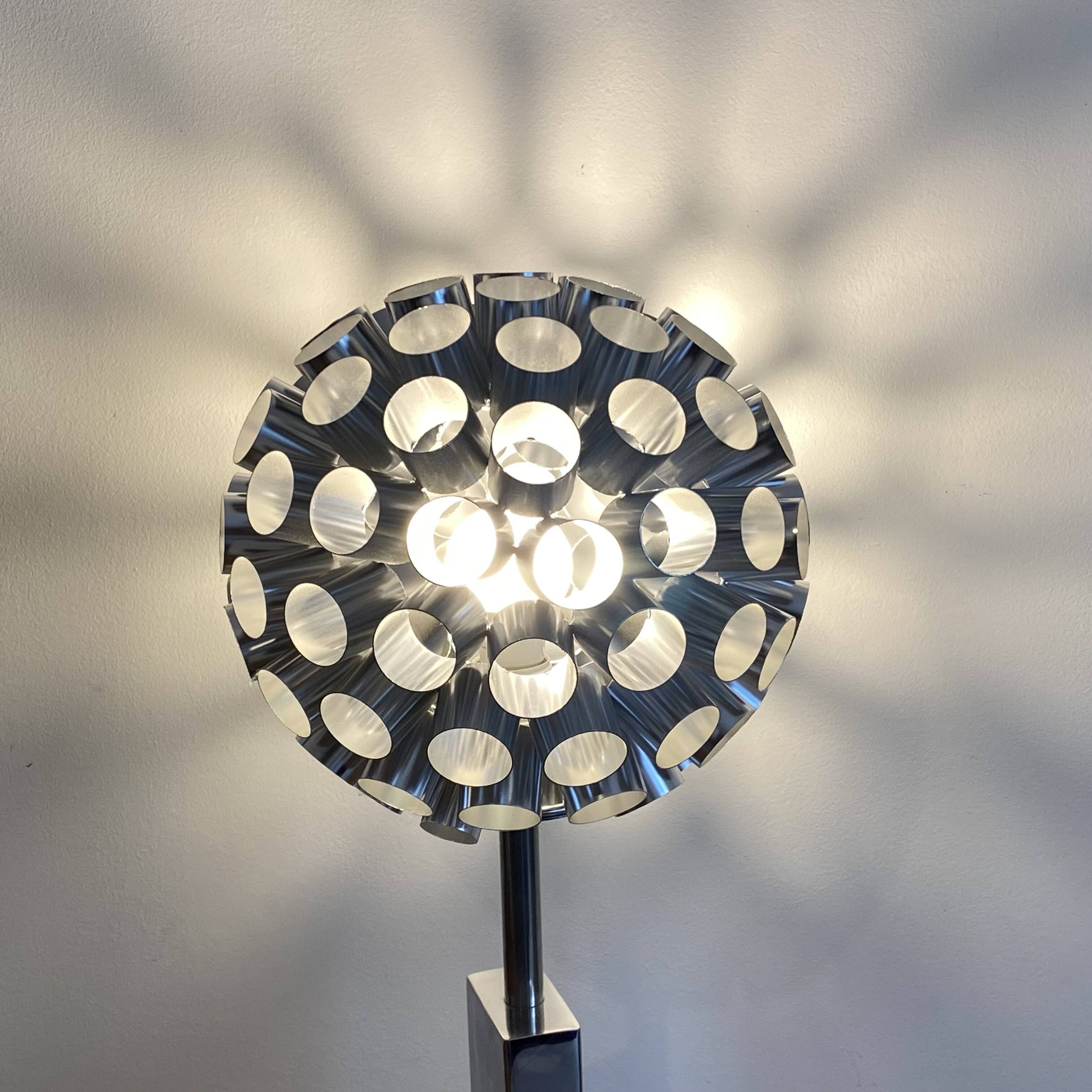 Sputnik lamp. 1970. Space age.