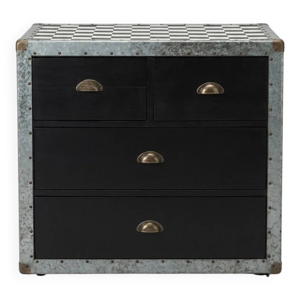 Commode style industriel