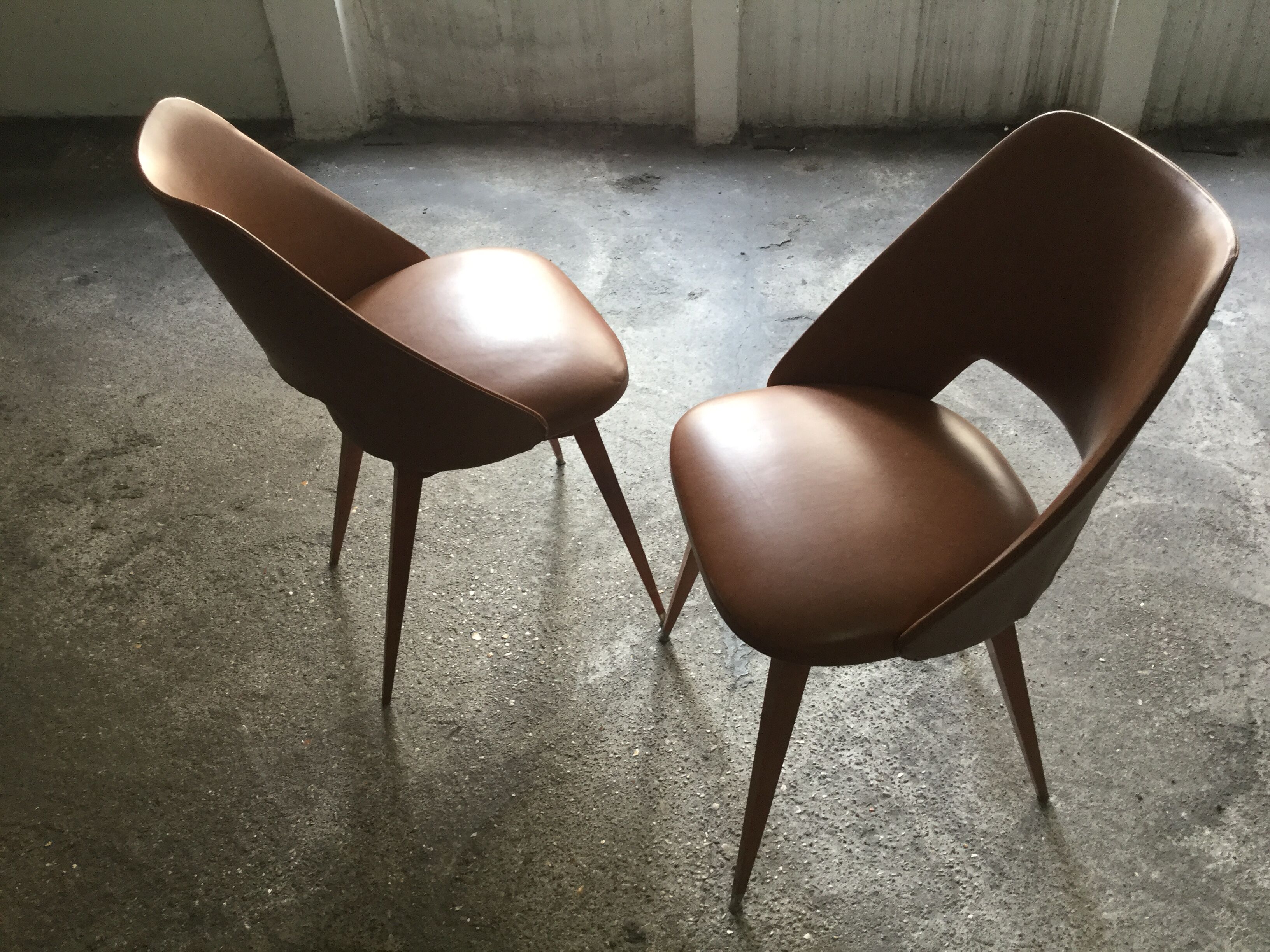 Vintage chairs of the 60s