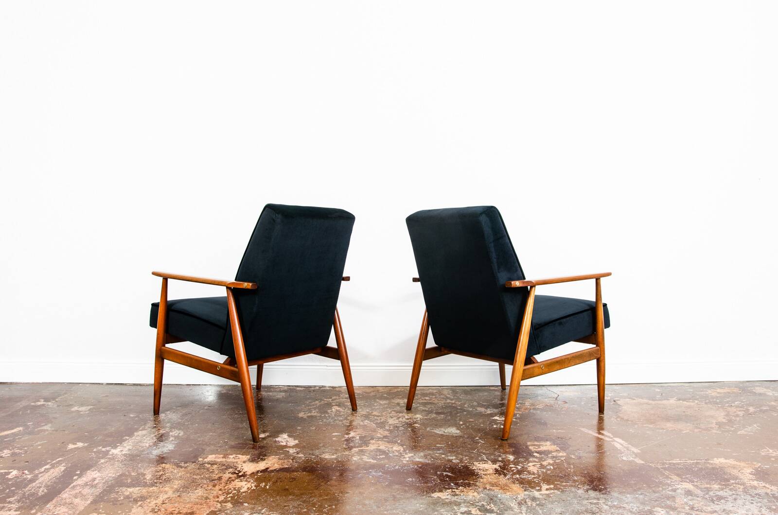 Armchairs by H. Lis, 1960s, Set of 2