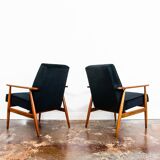 Armchairs by H. Lis, 1960s, Set of 2